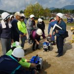 小野学区防災訓練 晴れ